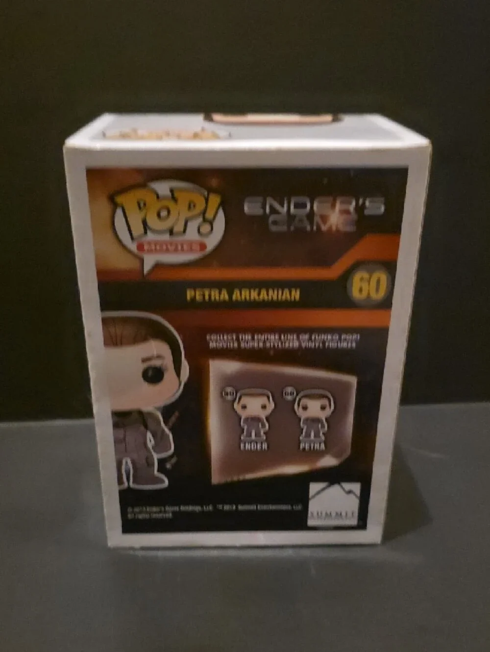 Funko Petra Ender's Game Pop! Vinyl Figure - Gray Outfit, Brown Hair - Picture 4 of 7